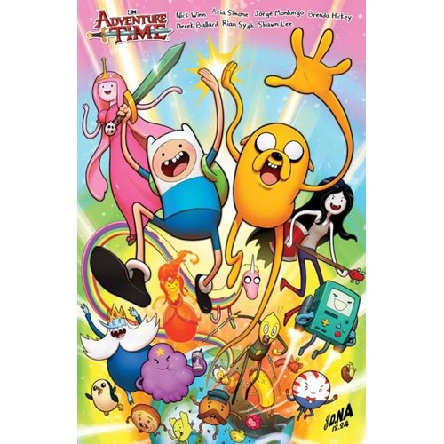 ADVENTURE TIME VOL 1 BEST OF BUDS HC