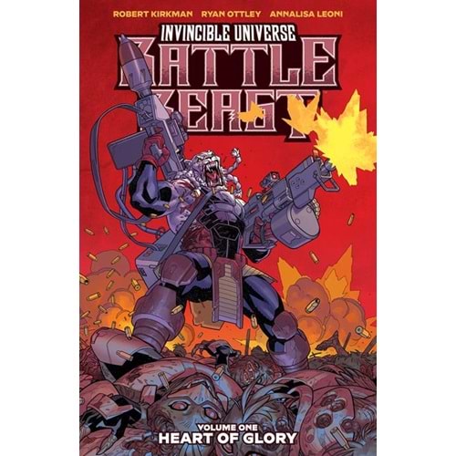 INVINCIBLE UNIVERSE BATTLE BEAST VOL 1 HEART OF GLORY TPB DIRECT MARKET EXCLUSIVE RYAN OTTLEY & ANNALISA LEONI COVER