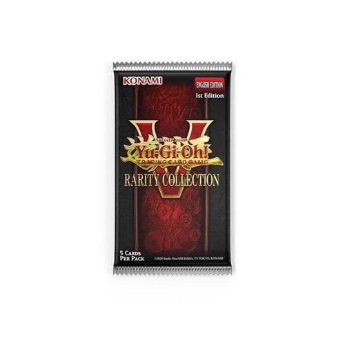 YUGIOH TRADING CARD GAME RARITY COLLECTION 5 BOOSTER PACK