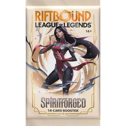 RIFTBOUND LEAGUE OF LEGENDS SPIRITFORGED BOOSTER PACK