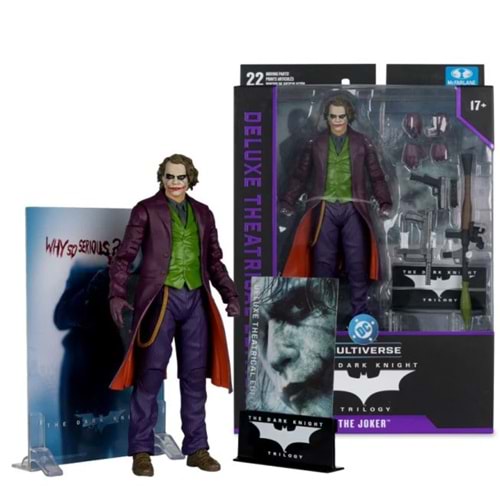 MCFARLANE DELUXE THEATRICAL EDITION MULTIVERSE THE DARK KNIGHT TRILOGY THE JOKER