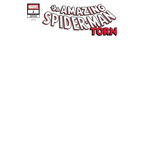 AMAZING SPIDER-MAN TORN #1 BLANK VARIANT