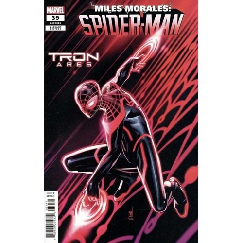 MILES MORALES SPIDER-MAN (2022) # 39 PACO MEDINA TRON ARES VARIANT