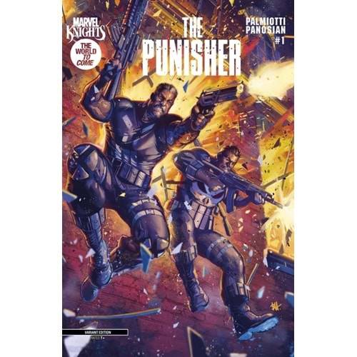 MARVEL KNIGHTS PUNISHER #1 BEN HARVEY VARIANT