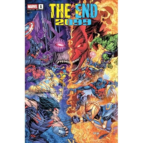 THE END 2099 #1 KEN LASHLEY BATTLE VARIANT