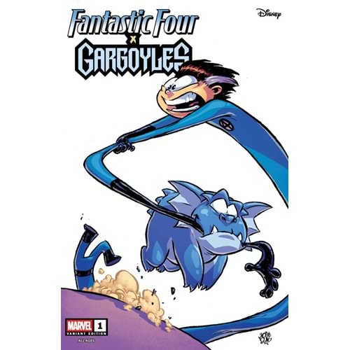 FANTASTIC FOUR X GARGOYLES #1 SKOTTIE YOUNG VARIANT