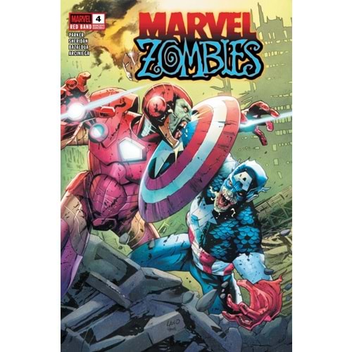 MARVEL ZOMBIES RED BAND #4 (POLYBAGGED)