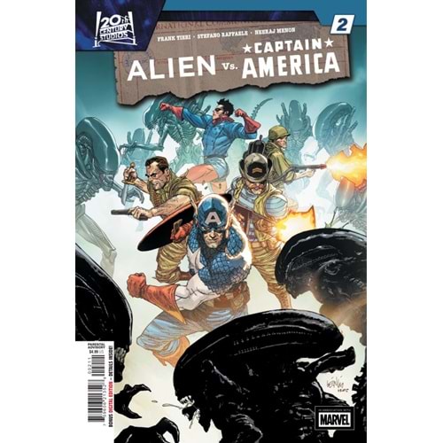 ALIEN VS CAPTAIN AMERICA #2