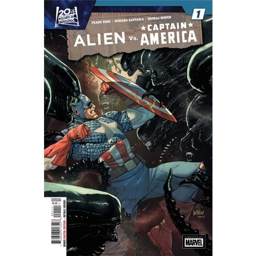 ALIEN VS CAPTAIN AMERICA #1