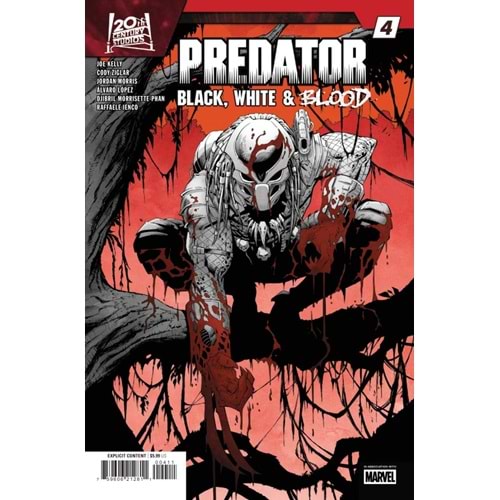 PREDATOR BLACK WHITE & BLOOD #4 (OF 4)