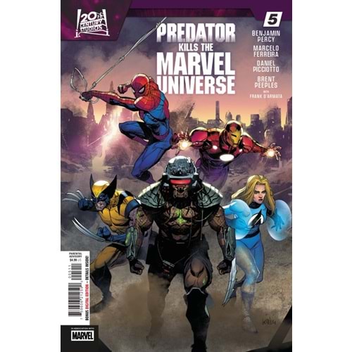 PREDATOR KILLS THE MARVEL UNIVERSE #5