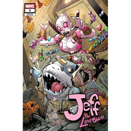 JEFF THE LAND SHARK #5 FEDERICO VICENTINI VARIANT