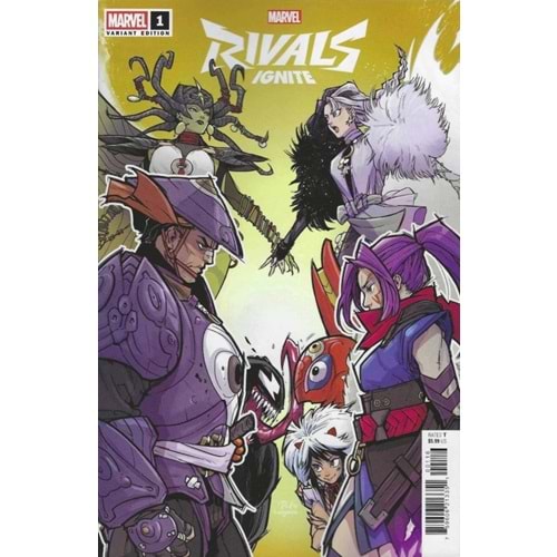 MARVEL RIVALS IGNITE #1 1:25 RICKIE YAGAWA VARIANT