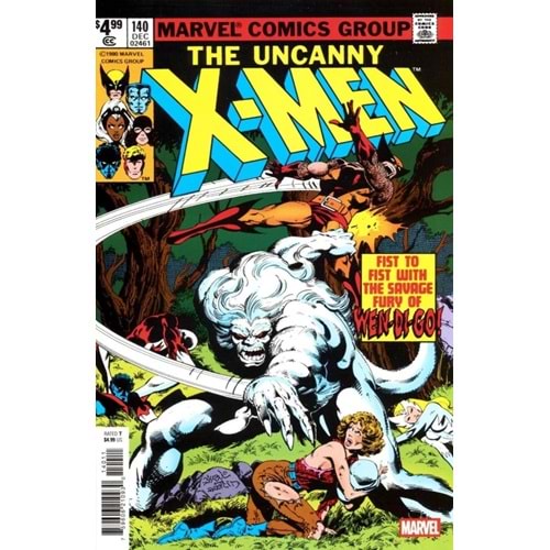 X-MEN #140 FACSIMILE EDITION