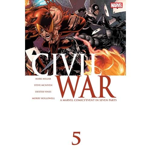 CIVIL WAR #5 FACSIMILE EDITION