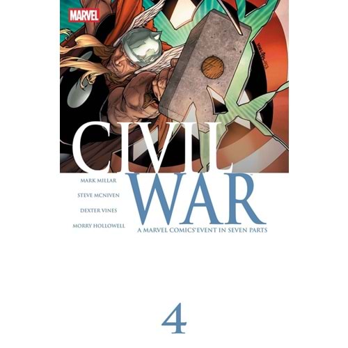 CIVIL WAR #4 FACSIMILE EDITION