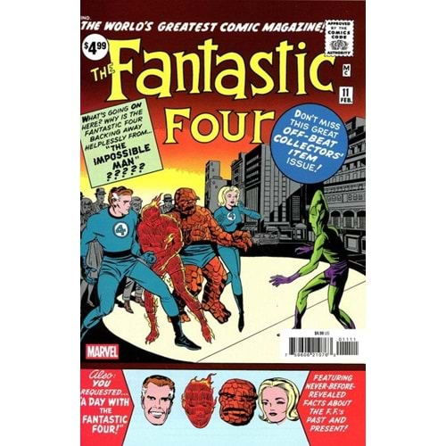 FANTASTIC FOUR # 11 FACSIMILE EDITION