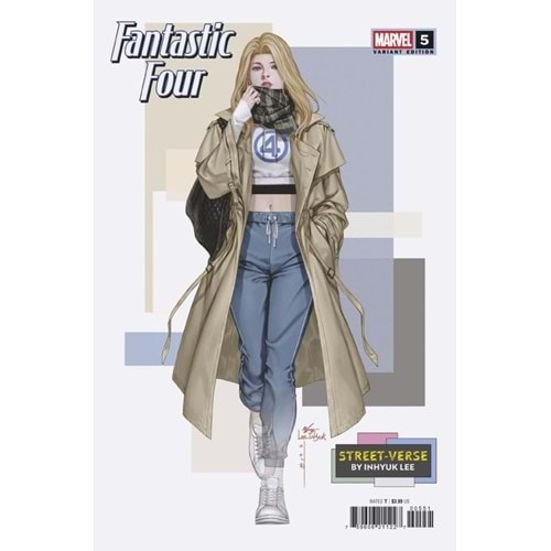 FANTASTIC FOUR (2025) # 5 INHYUK LEE STREET-VERSE VARIANT