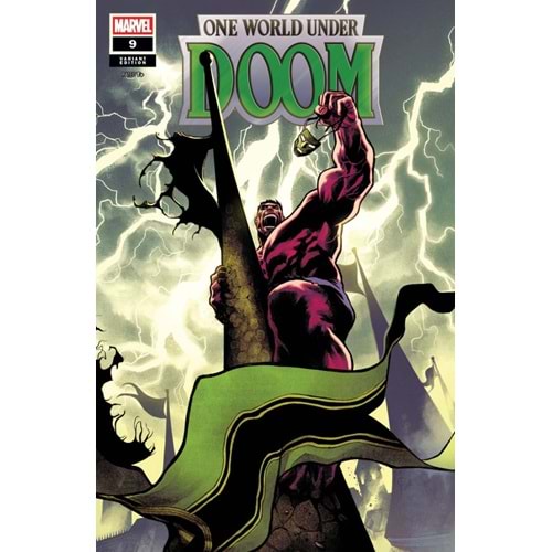ONE WORLD UNDER DOOM #9 (OF 9) MARTIN COCCOLO FORESHADOW VARIANT
