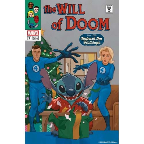 WILL OF DOOM #1 PHIL NOTO DISNEY STITCH UNLEASH THE HOLIDAYS VARIANT