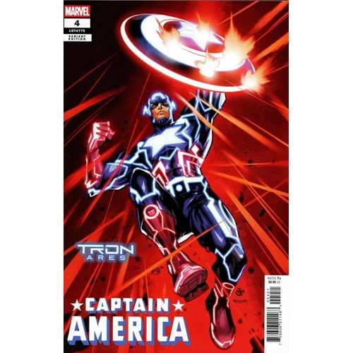 CAPTAIN AMERICA (2025) #4 STEPHEN SEGOVIA TRON ARES VARIANT