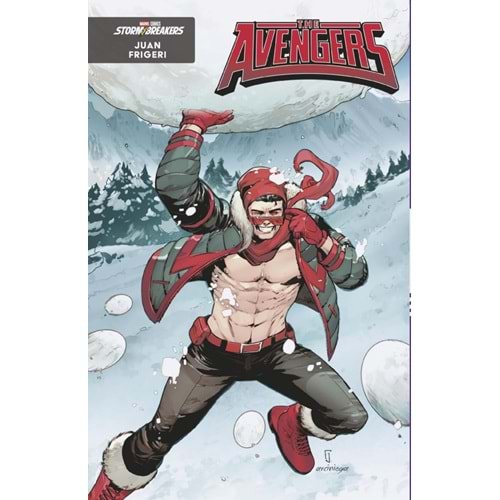 AVENGERS (2023) # 33 JUAN FRIGERI WINTER BREAK VARIANT
