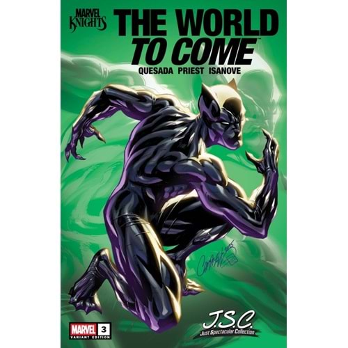 MARVEL KNIGHTS THE WORLD TO COME #3 (OF 6) J SCOTT CAMPBELL JUST SPECTACULAR COLLECTION VARIANT