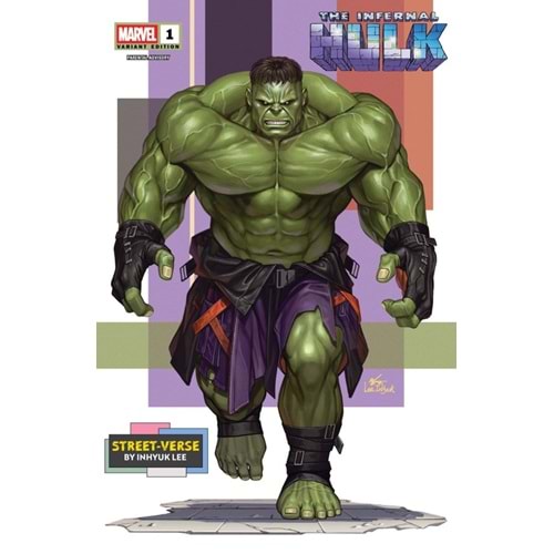 INFERNAL HULK #1 INHYUK LEE STREET-VERSE VARIANT