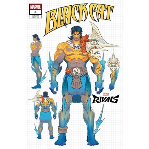 BLACK CAT (2025) #3 NETEASE MARVEL GAMES MAREL RIVALS VARIANT