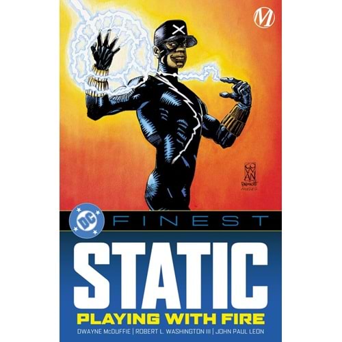 DC FINEST STATIC PLAYING WITH FIRE TPB