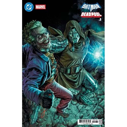 DC MARVEL BATMAN DEADPOOL #1 (ONE-SHOT) COVER C LEE BERMEJO JOKER DR DOOM CARD STOCK VARIANT