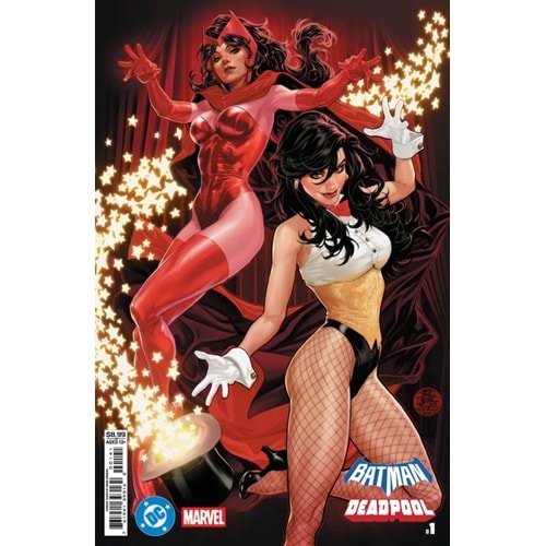 DC MARVEL BATMAN DEADPOOL #1 (ONE-SHOT) COVER D MARK BROOKS ZATANNA SCARLET WITCH CARD STOCK VARIANT