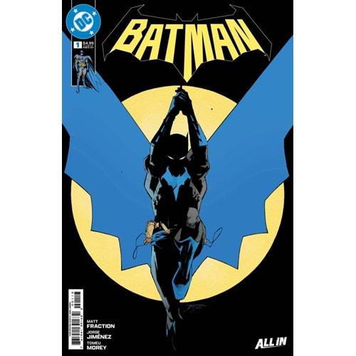 BATMAN (2025) #1 THIRD PRINTING COVER A JORGE JIMENEZ
