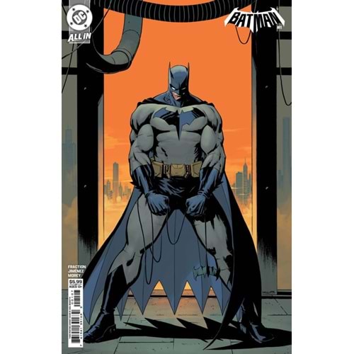 BATMAN (2025) #1 THIRD PRINTING COVER B NICK DRAGOTTA CARD STOCK VARIANT