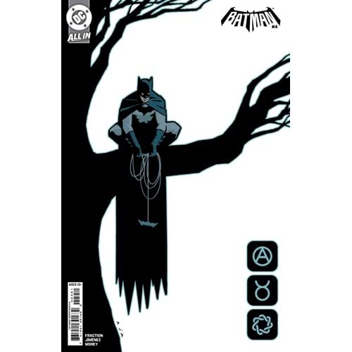 BATMAN (2025) #4 COVER H 1:25 DAVID AJA CARD STOCK VARIANT