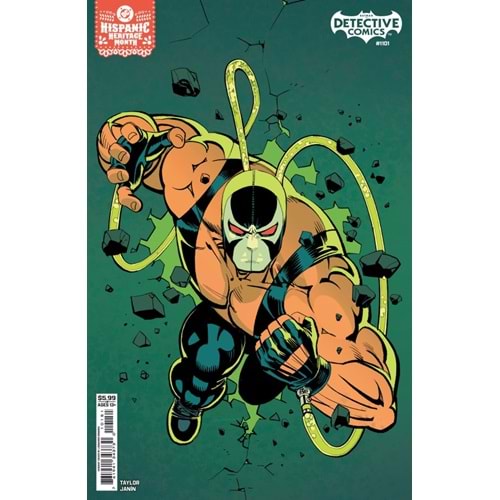 DETECTIVE COMICS (2016) # 1101 COVER D LEONARDO ROMERO HISPANIC HERITAGE MONTH BANE CARD STOCK VARIANT