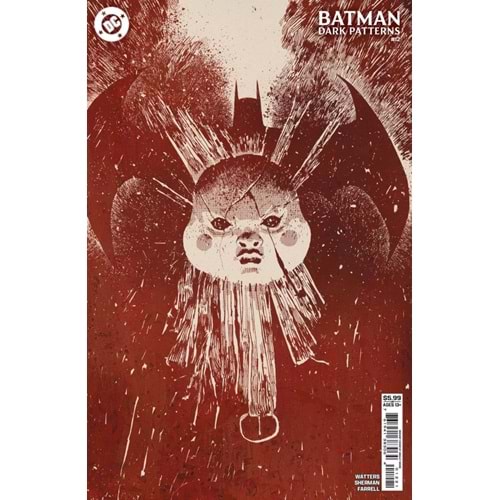 BATMAN DARK PATTERNS # 12 (OF 12) COVER B ASHLEY WOOD CARD STOCK VARIANT