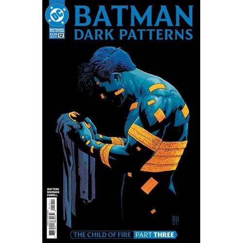 BATMAN DARK PATTERNS # 12 (OF 12) COVER A HAYDEN SHERMAN