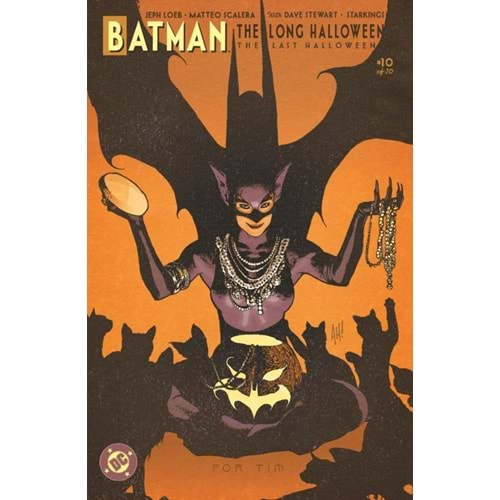 BATMAN THE LONG HALLOWEEN THE LAST HALLOWEEN # 10 (OF 10) COVER C ADAM HUGHES CARD STOCK VARIANT