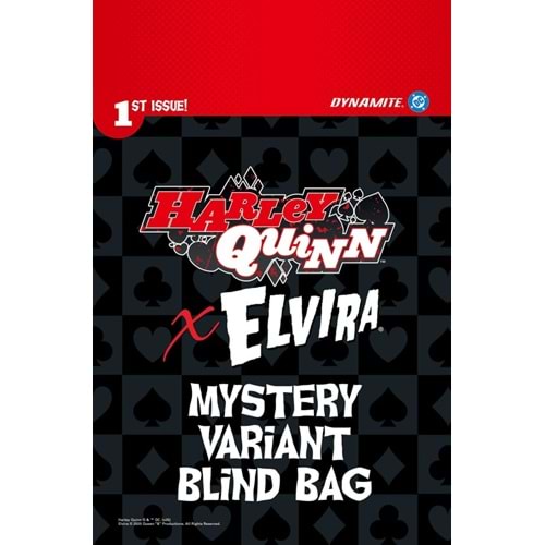 HARLEY QUINN X ELVIRA #1 COVER ZD BLIND BAG VARIANT