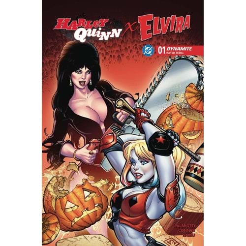 HARLEY QUINN X ELVIRA #1 COVER B CHAD HARDIN VARIANT