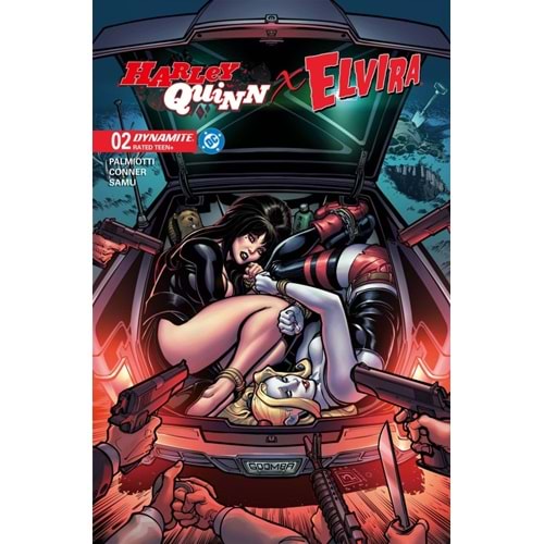 HARLEY QUINN X ELVIRA #2 COVER B CHAD HARDIN VARIANT