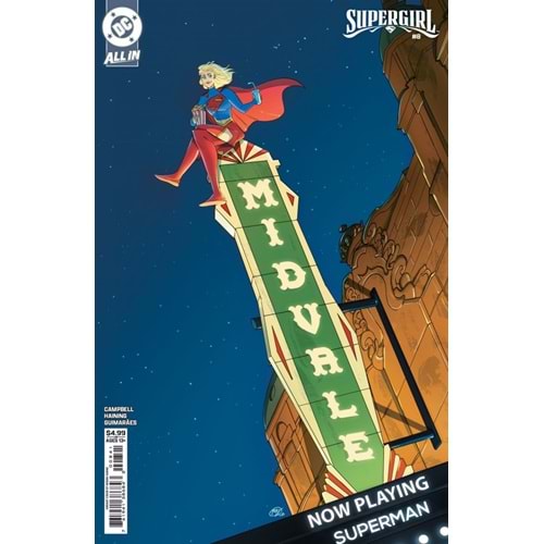 SUPERGIRL (2025) #8 COVER D MEGAN HUANG CARD STOCK VARIANT