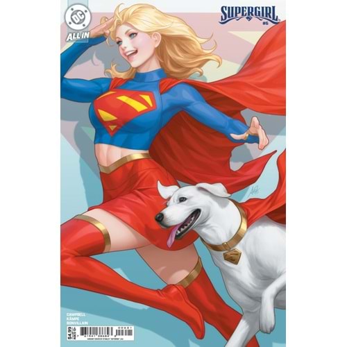 SUPERGIRL (2025) #6 COVER B STANLEY ARTGERM LAU CARD STOCK VARIANT