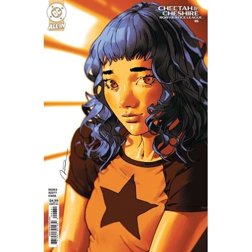 CHEETAH AND CHESHIRE ROB THE JUSTICE LEAGUE #6 (OF 6) COVER B GERALD PAREL CARD STOCK VARIANT