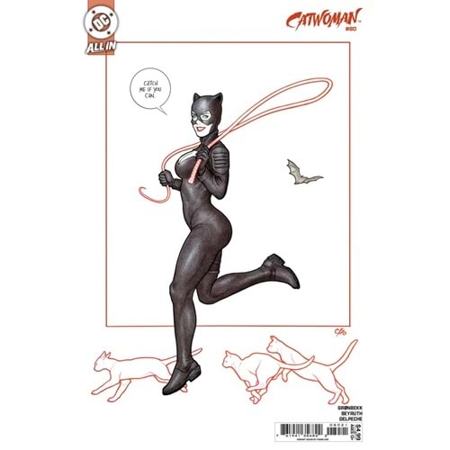 CATWOMAN (2018) # 80 COVER B FRANK CHO CARD STOCK VARIANT