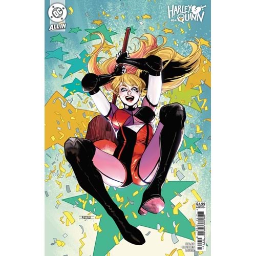 HARLEY QUINN (2021) # 54 COVER C MAHMUD ASRAR CARD STOCK VARIANT