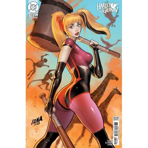 HARLEY QUINN (2021) # 54 COVER B DAVID NAKAYAMA CARD STOCK VARIANT