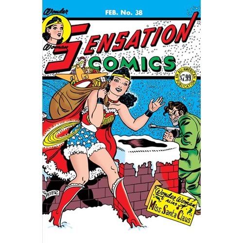 SENSATION COMICS #38 FACSIMILE EDITION COVER B HARRY G PETER FOIL VARIANT