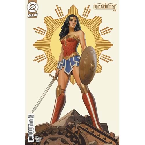 WONDER WOMAN (2023) # 28 COVER D GREG SMALLWOOD CARD STOCK VARIANT